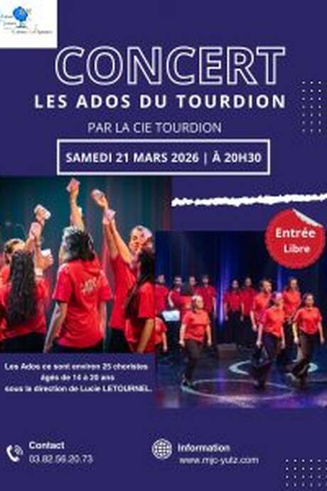 Concert les ados du tourdion
