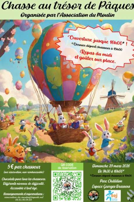 Grande chasse au trésor de Pâques