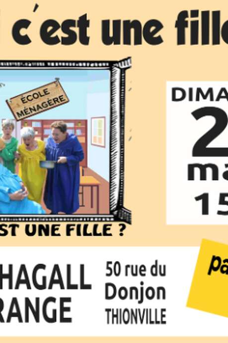 Théâtre humour - Et si c'est une fille ?