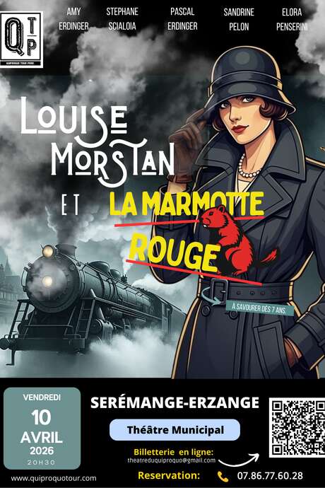 Louise Morstan et la Marmotte Rouge