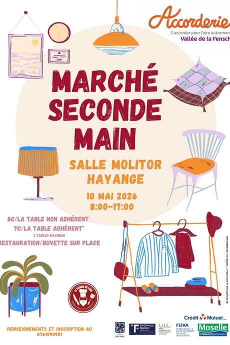 Marché seconde main