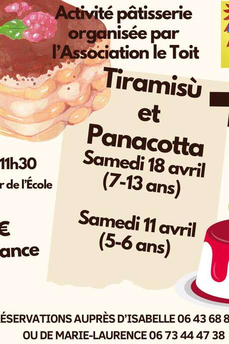 Activité pâtisserie