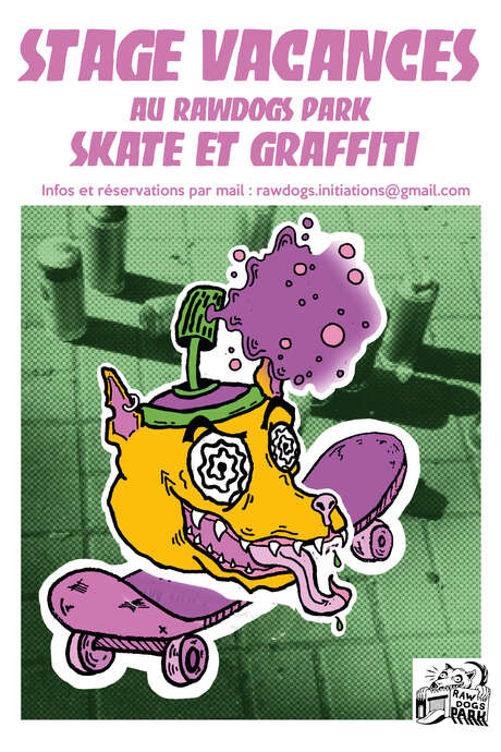 Stages skate et graffiti