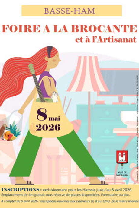 La foire à la brocante et à l'artisanat