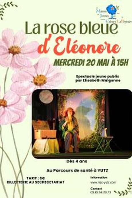 Conte la rose bleue d'Eléonore par Elisabeth Malgonne