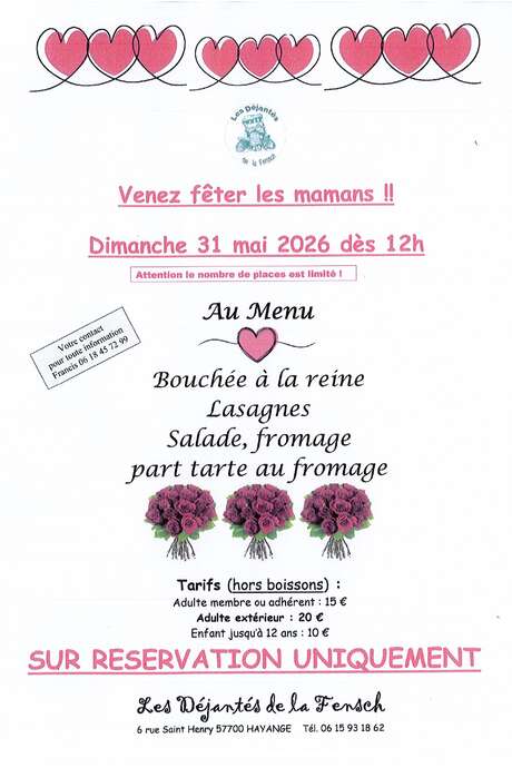 Venez fêter les mamans !