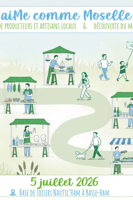 Marché des producteurs et découverte du modélisme