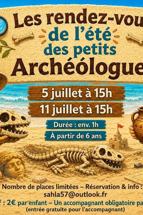 L'été des petits archéologues