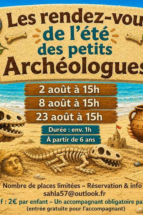 L'été des petits archéologues