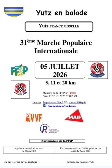 Yutz en balade : marche IVV