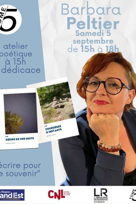Atelier Poétique et Dédicace Barbara Peltier