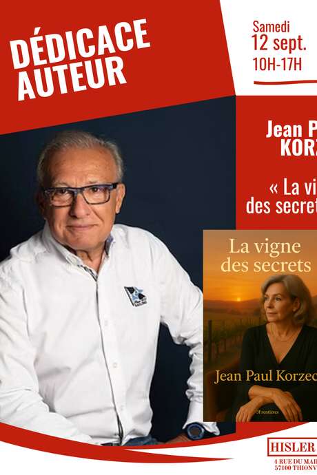 Dédicace Jean Paul Korzec