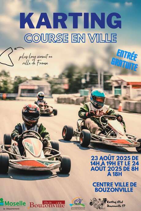 Karting cours en ville