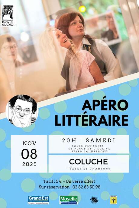 Apéro littéraire 'Coluche'
