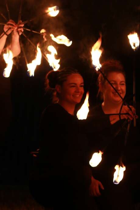 Spectacle pyrotechnique Girls on Fire