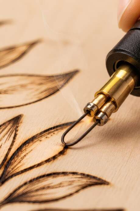 Brico nature - L'art de la pyrogravure