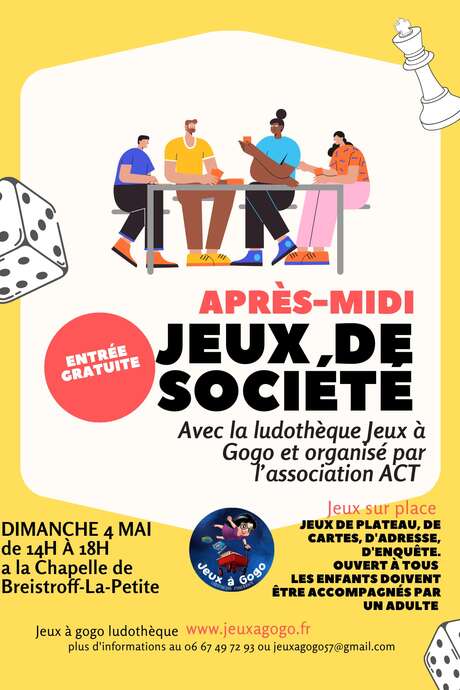 Après-midi jeux de société