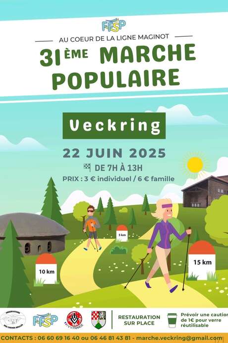 31st Marche Populaire de Veckring