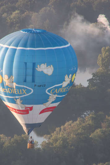 Vol en mongolfières