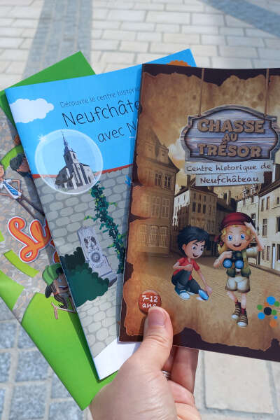 Découvrez Neufchâteau avec les livrets jeux