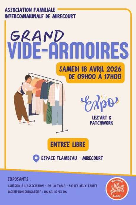 Grand Vide-Armoires de l'association familiale