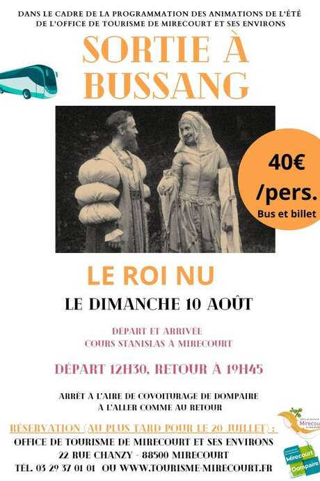 Voyage au théâtre du peuple à Bussang - le Roi Nu