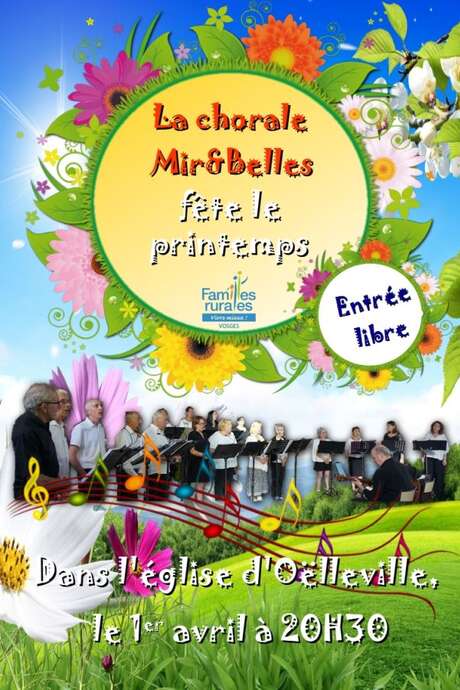 CHORALE MIR&BELLES - FÊTE LE PRINTEMPS