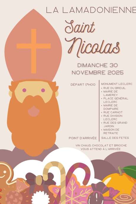 Défilé de la Saint-Nicolas - Madonne et Lamerey Dompaire