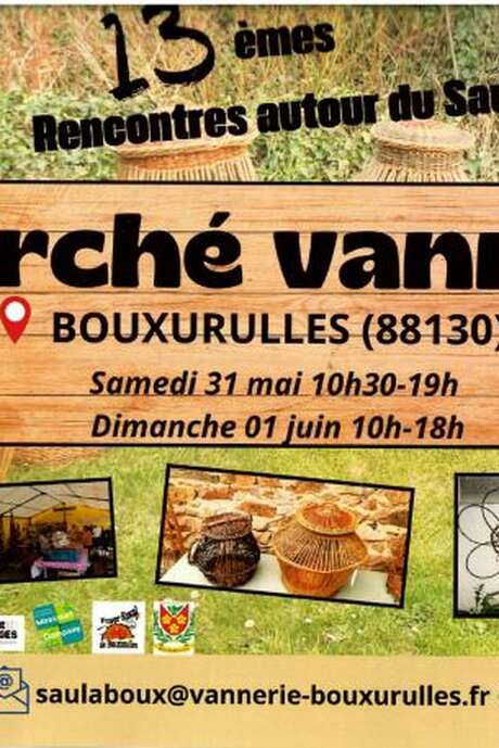 RENCONTRES AUTOUR DU SAULE :  MARCHÉ VANNIER