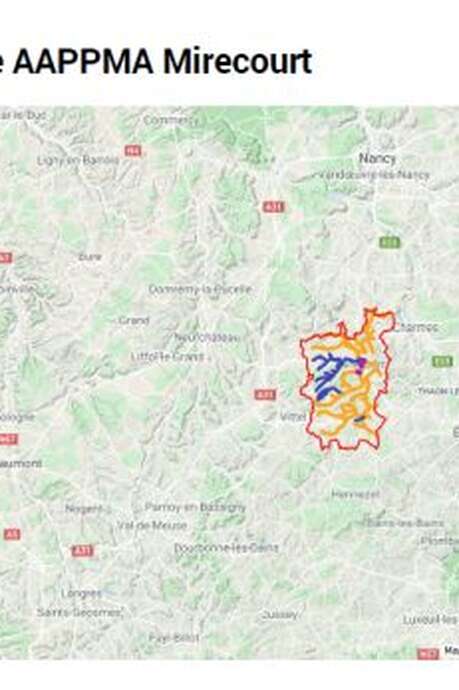 Pêche à Mirecourt et environs