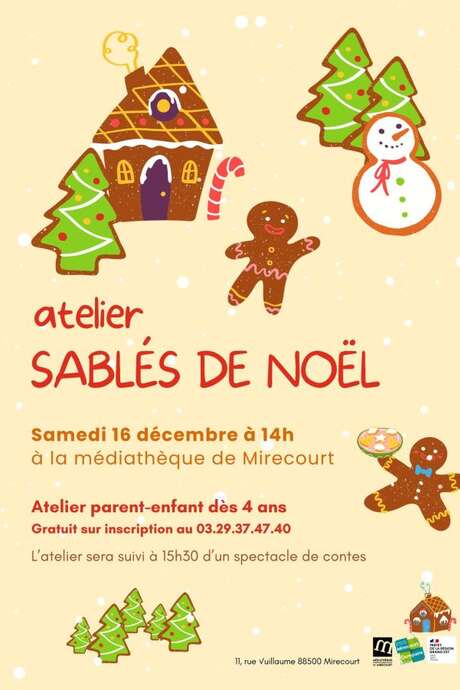 ATELIER SABLÉS DE NOËL ATELIER SABLÉS DE NOËL