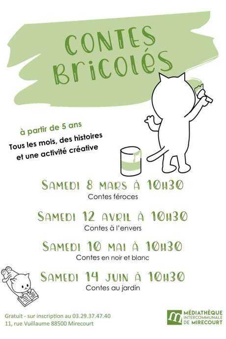 CONTES BRICOLÉS : SUR LA ROUTE DES CONTES