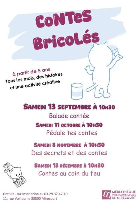 Contes bricolés - contes au coin du feu