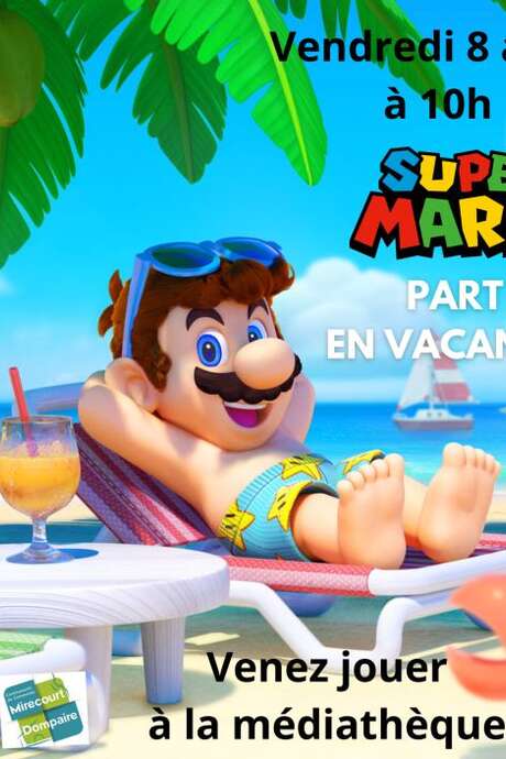 Super Mario part en vacances