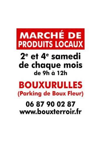 MARCHÉ DE PRODUITS LOCAUX ET DU TERROIR