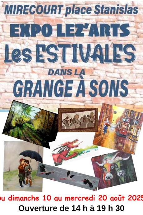 Les estivales des Lez'arts - Exposition
