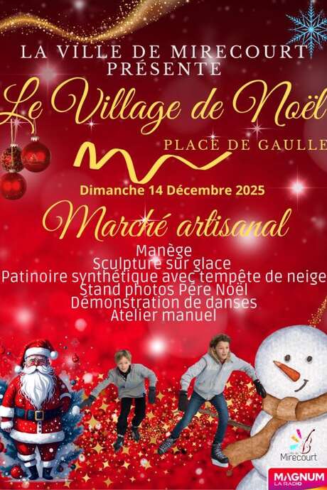 Marché de Noël et village de Noël