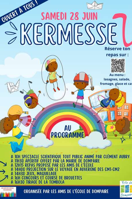 Kermesse de l'école primaire de Dompaire