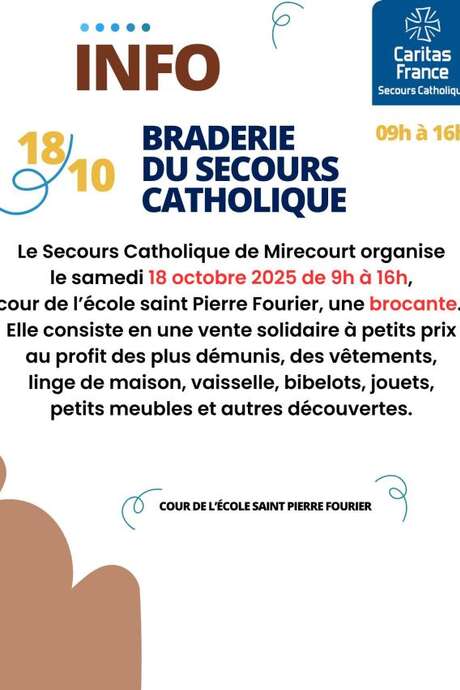 Braderie du Secours Catholique
