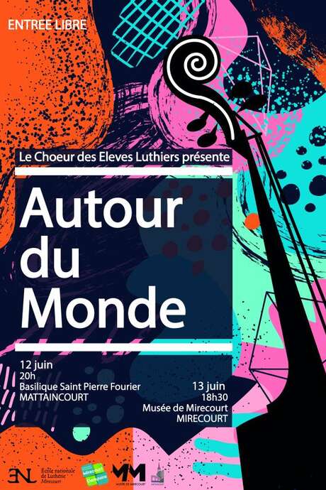 Concert du chœur des élèves luthiers - autour du monde