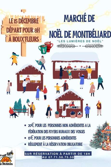 VOYAGE AU MARCHÉ DE NOËL DE MONTBÉLIARD