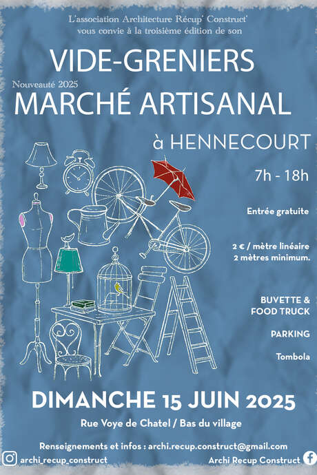 Vide grenier et marché artisanal Vide grenier et marché artisanal