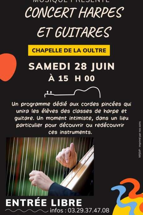 Concert - harpes et guitares