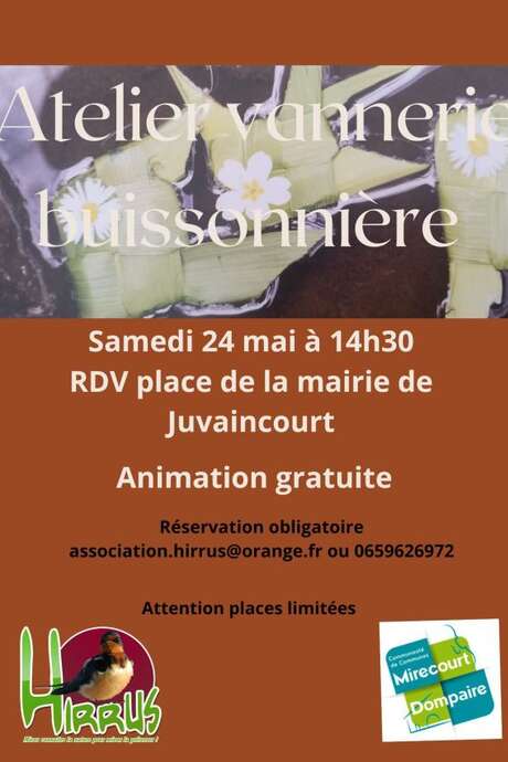 Atelier vannerie buissonnière