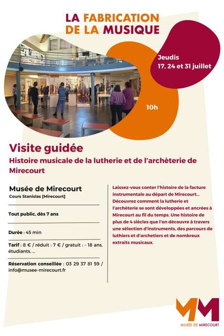 Histoire musicale de la lutherie et de l'archèterie de Mirecourt