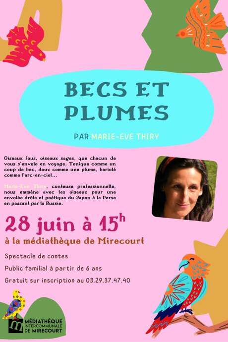 Spectacle de contes - Becs et Plumes