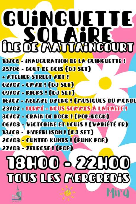 Guinguette solaire