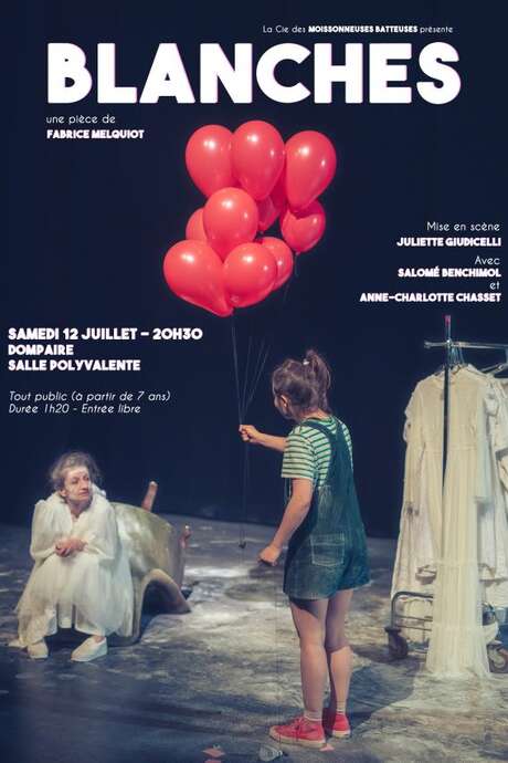 Théâtre - Blanches par la Cie Les Moissonneuses Batteuses