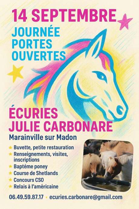 Journée Portes Ouvertes - les écuries Julie Carbonare
