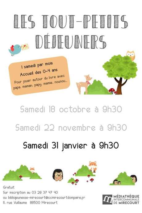 Les tout-petits déjeuners